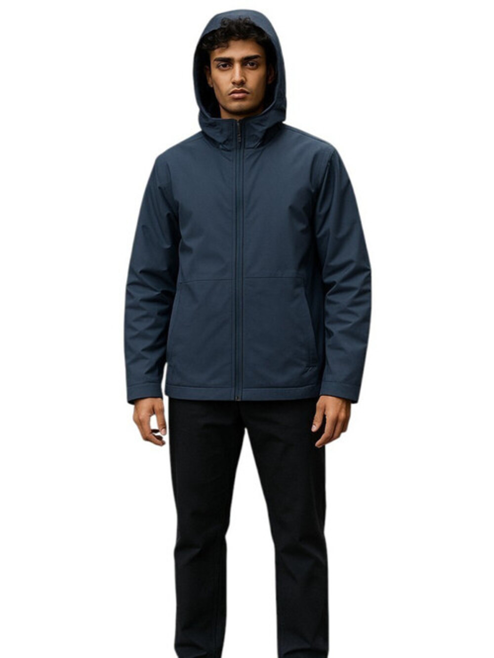 Wantdo - Men's Waterproof Softshell Jacket - Insulted - Color: Navy - Size 3XB